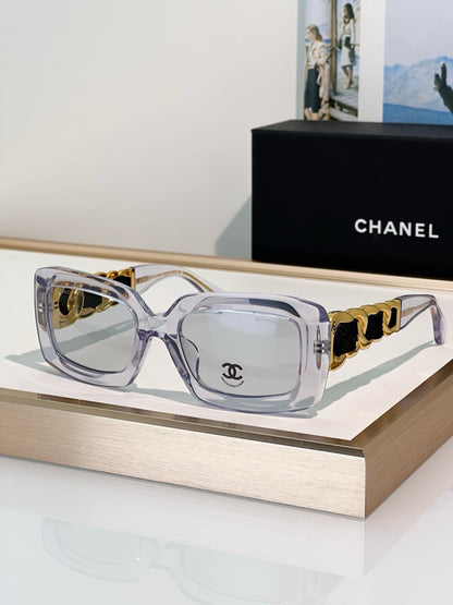 CHANEL 9183 EXCLUSIVE  RECTANGLE SUNGLASSES - Chanel Eyewear  🖤 - onlinechics.com