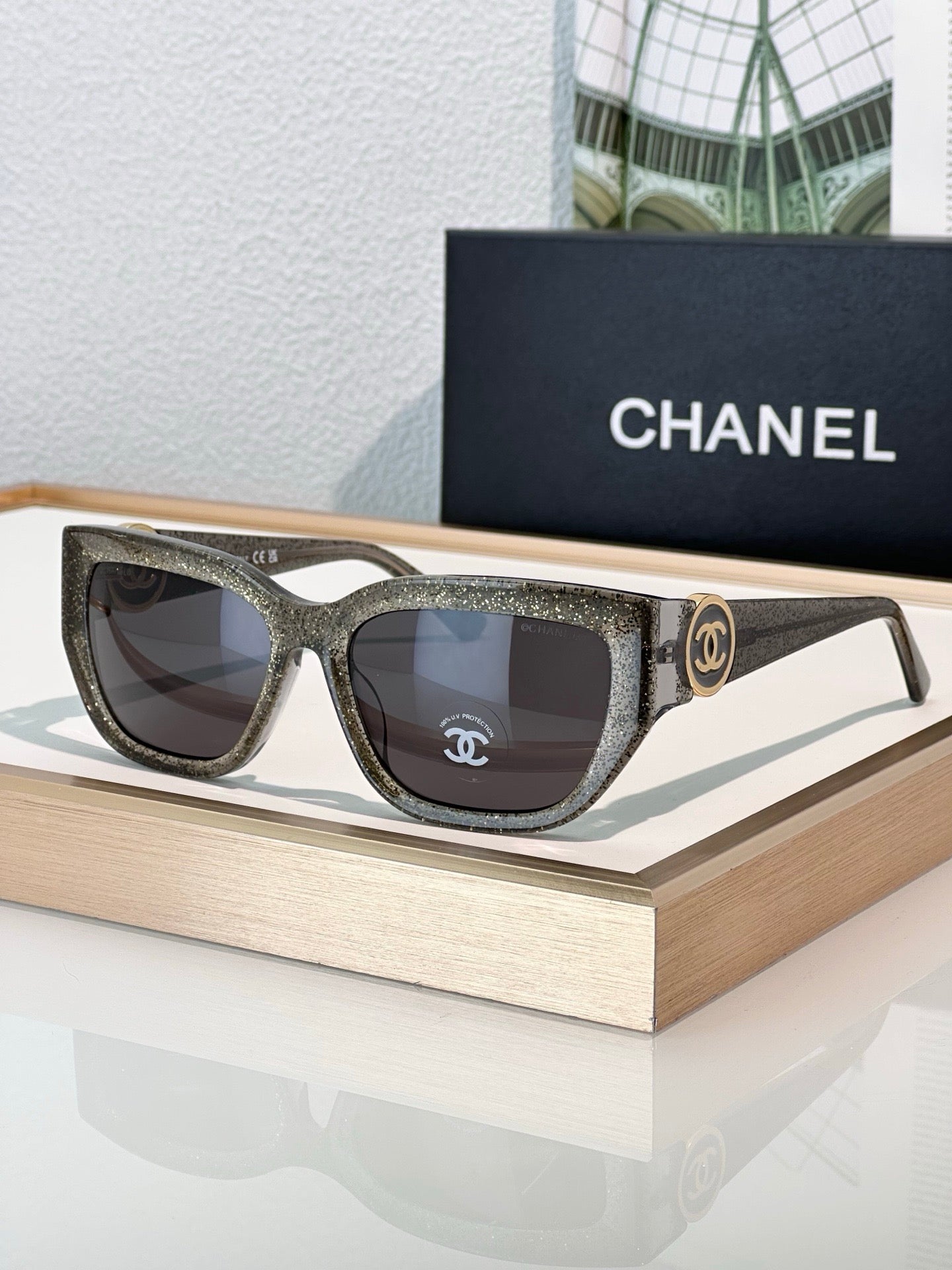 CHANEL RECTANGLE Sunglasses 9521 🖤