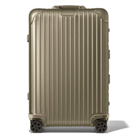 RIMOWA Aluminium Original Series Suitcase Cabin-M-L-Trunk Plus - 3 Colors 🛩️