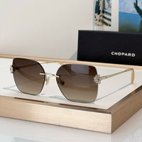 Chopard VCHL60S - 08FC Polished Copper Woman Sunglasses  ✨