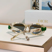 DIOR Dior Clover B1F Transparent Pink Oval  Sunglasses✨