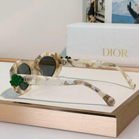 DIOR Dior Clover B1F Transparent Pink Oval  Sunglasses✨