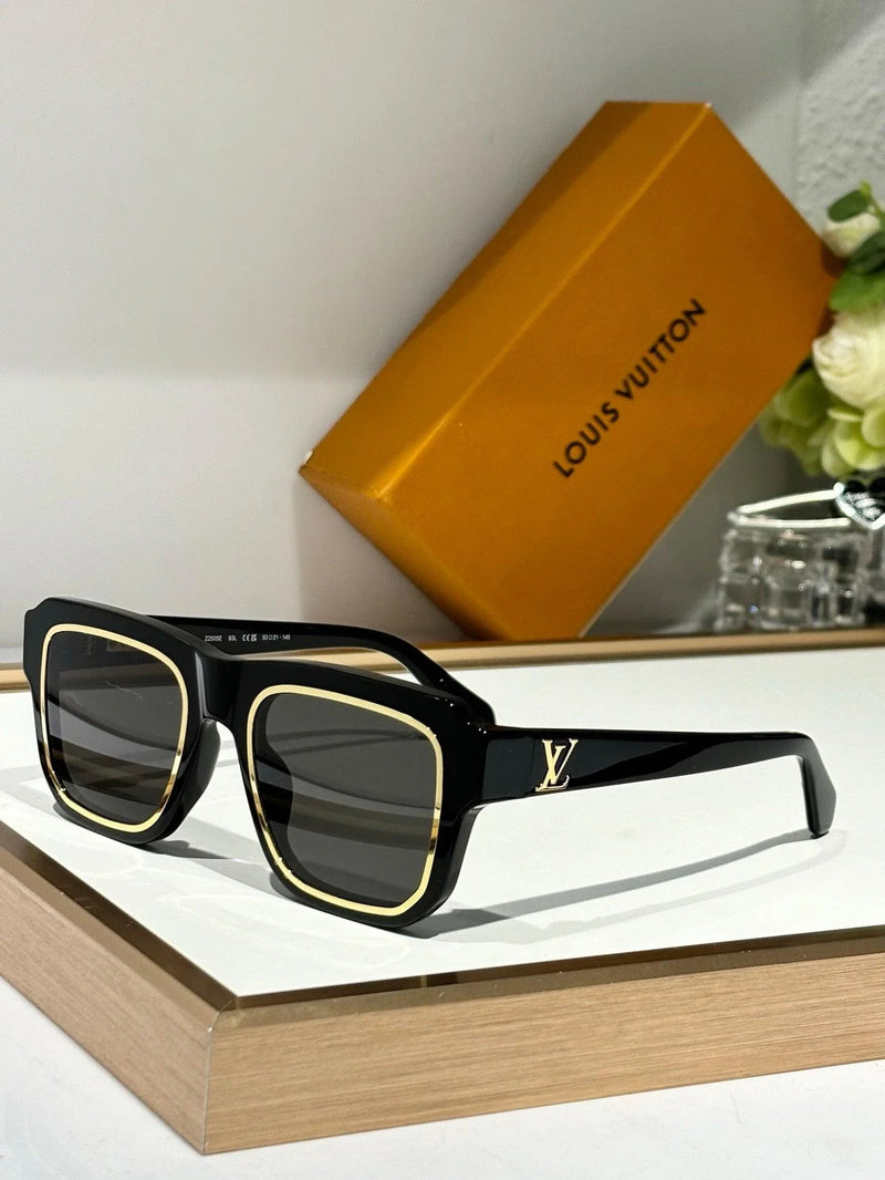 EYES LOUIS VUITTON (けい) Louis Vuitton Z2505W LV Legacy Square Large Sunglasses