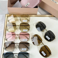 MIU MIU A57S 5AK40S Gold Sunglasses✨