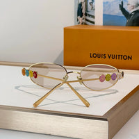 Louis Vuitton Z3179U LV Confetti Oval Sunglasses   ✨