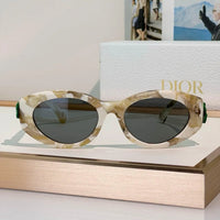 DIOR Dior Clover B1F Transparent Pink Oval  Sunglasses✨