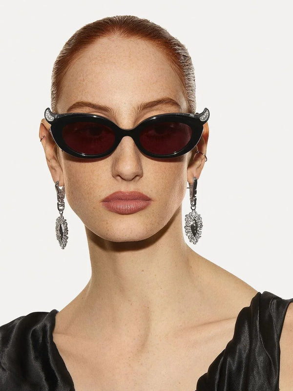Vivienne Westwood SOO Sunglassess 5099  Little devil horn Saturn Logo cat's eye ✨