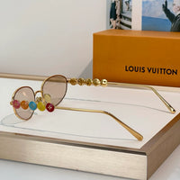 Louis Vuitton Z3179U LV Confetti Oval Sunglasses   ✨