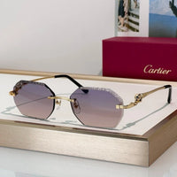 Cartier CLASSIC C DE CARTIER MOTIF Panthere CT0828 S Sunglasses 🐆