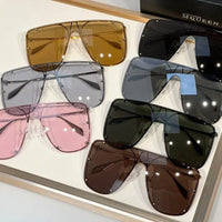 Alexander McQueen AM0313S - 002 GOLD | SUNGLASSES UNISEX 💀