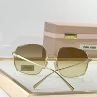 MIU MIU A57S 5AK40S Gold Sunglasses✨