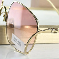 MIU MIU A57S 5AK40S Gold Sunglasses✨