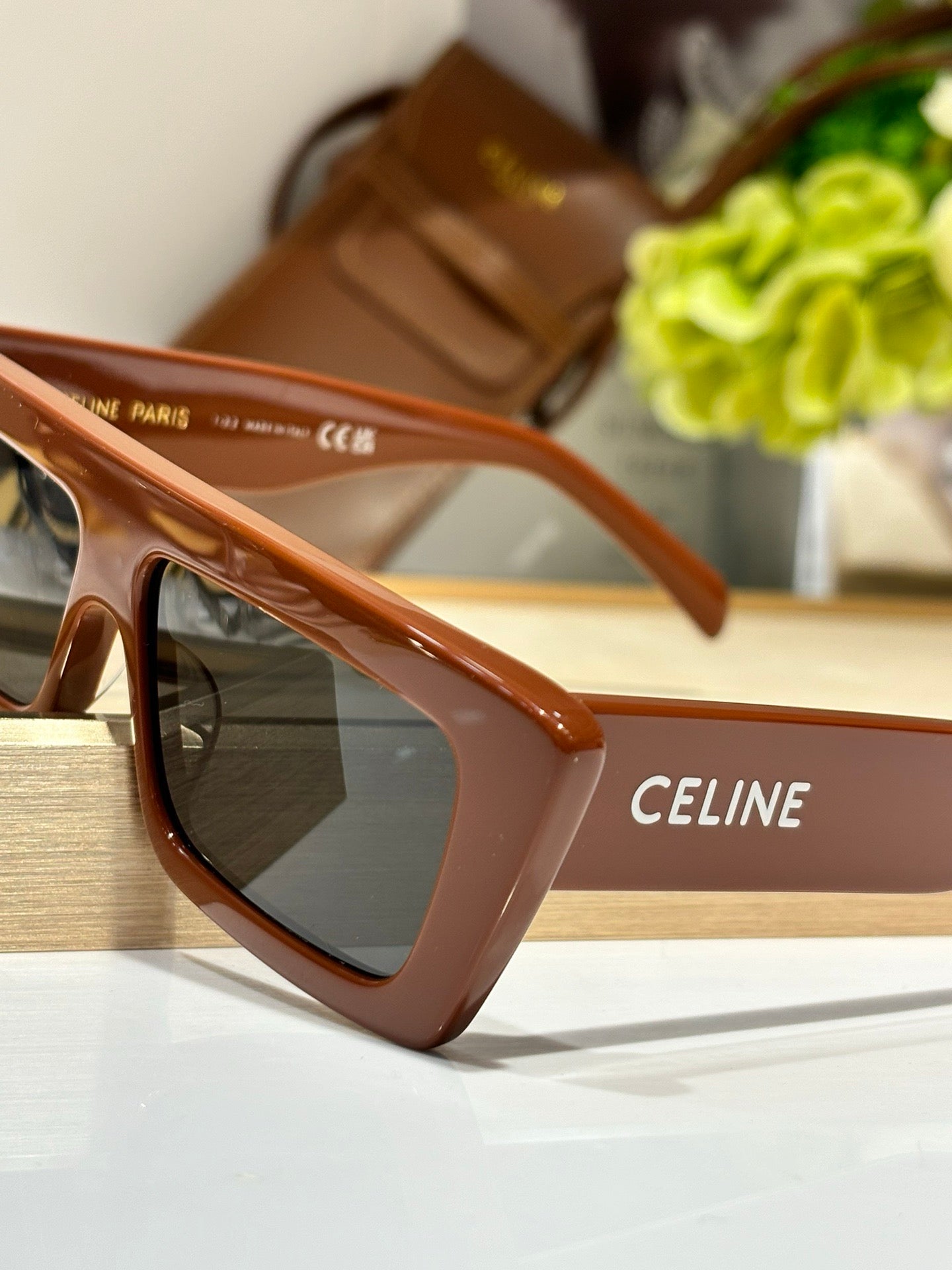 CELINE Eyewear MONOCHROMS 40214 Acetate Women's Céline Sunglasses✨