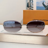 Louis Vuitton Z3166U LV Jewel Pearl Oval Sunglasses ✨