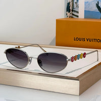 Louis Vuitton Z3179U LV Confetti Oval Sunglasses   ✨