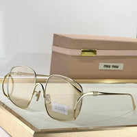 MIU MIU A57S 5AK40S Gold Sunglasses✨