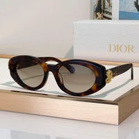 DIOR Dior Clover B1F Transparent Pink Oval  Sunglasses✨