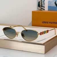 Louis Vuitton Z3179U LV Confetti Oval Sunglasses   ✨
