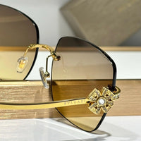 Bvlgari  Butterfly 6173-B 2014/M8 Gold  Women's Sunglasses ✨