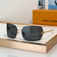 Louis Vuitton Z3457U Curvy Flower Rectangle Sunglasses✨