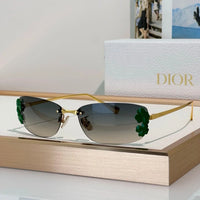 DIOR Dior Clover S1U Gray Rectangular Sunglasses✨