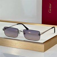 '- Cartier CT0598S 001 Première de Cartier Rectangle Shape Sunglasses NEW 🐆