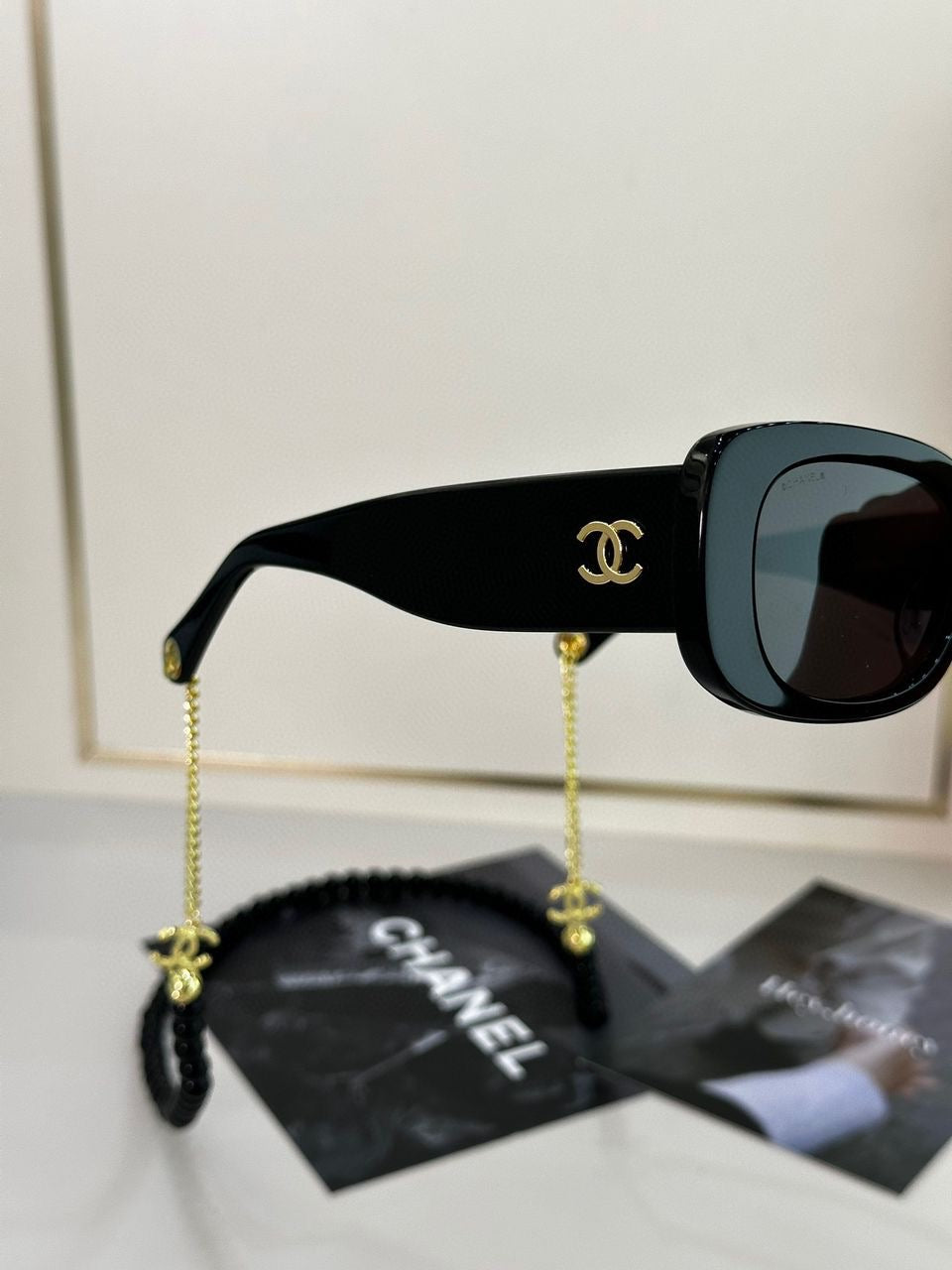 CHANEL 5488 C622/T8 Rectangle Women's Acetate Sunglasses  ✨