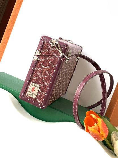 Goyard Cassette Trunk Strap Bag - 11 Available Colors ✨ - onlinechics.com