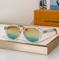 Louis Vuitton Z3125U LV Signature Aviator Sunglasses  ✨