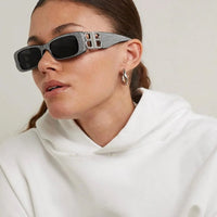 BALENCIAGA WOMEN'S DYNASTY RECTANGLE SUNGLASSES  👽 $1200