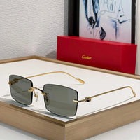 Cartier CT0367S 002 54 - Gold-Silver Unisex Sunglasses Precious 🐆 $11.000