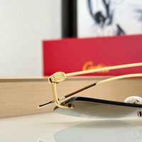 Cartier CT0367S 002 54 - Gold-Silver Unisex Sunglasses Precious 🐆 $11.000