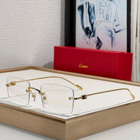 Cartier CT0367S 002 54 - Gold-Silver Unisex Sunglasses Precious 🐆 $11.000