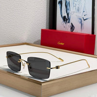 Cartier CT0367S 002 54 - Gold-Silver Unisex Sunglasses Precious 🐆 $11.000