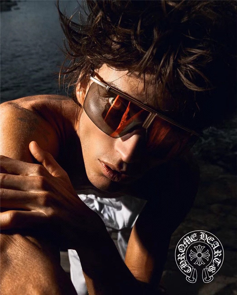 Chrome Hearts CLITANIC Unisex titanium mask frame Sunglasses