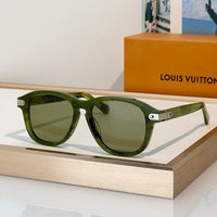 Louis Vuitton Z3125U LV Signature Aviator Sunglasses  ✨