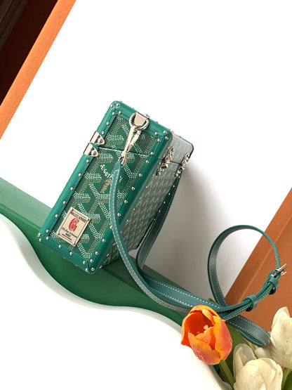 Goyard Cassette Trunk Strap Bag - 11 Available Colors ✨ - onlinechics.com