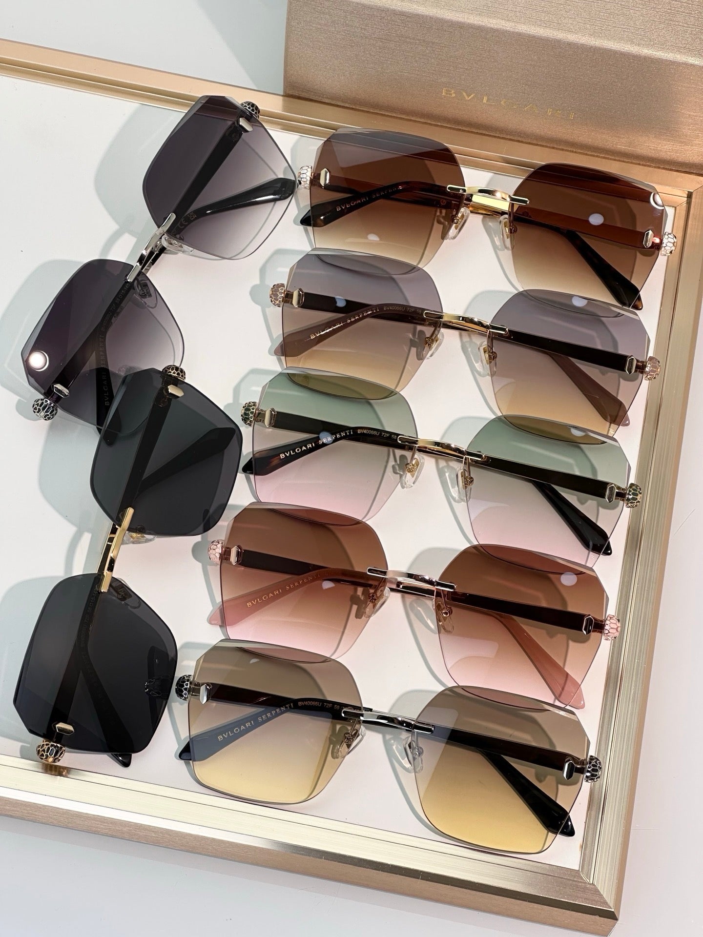 BVLGARI Bvlgari Serpenti Forever BV 40066U Sunglasses ✨ - onlinechics.com