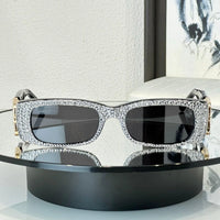 BALENCIAGA WOMEN'S DYNASTY RECTANGLE SUNGLASSES  👽 $1200