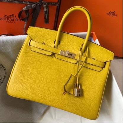HERMES Clemence Birkin 25cm Handmade Bag ✨ - onlinechics.com