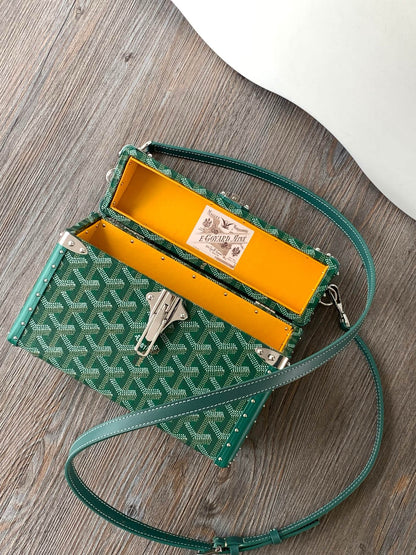 Goyard Cassette Trunk Strap Bag - 11 Available Colors ✨ - onlinechics.com