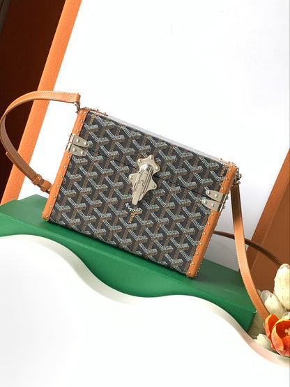 Goyard Cassette Trunk Strap Bag - 11 Available Colors ✨ - onlinechics.com