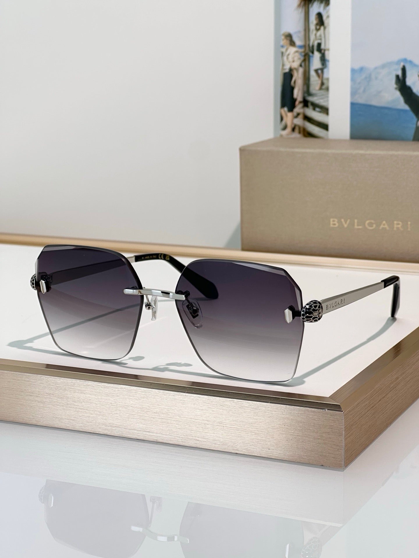 BVLGARI Bvlgari Serpenti Forever BV 40066U Sunglasses ✨ - onlinechics.com