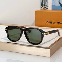 Louis Vuitton Z3125U LV Signature Aviator Sunglasses  ✨