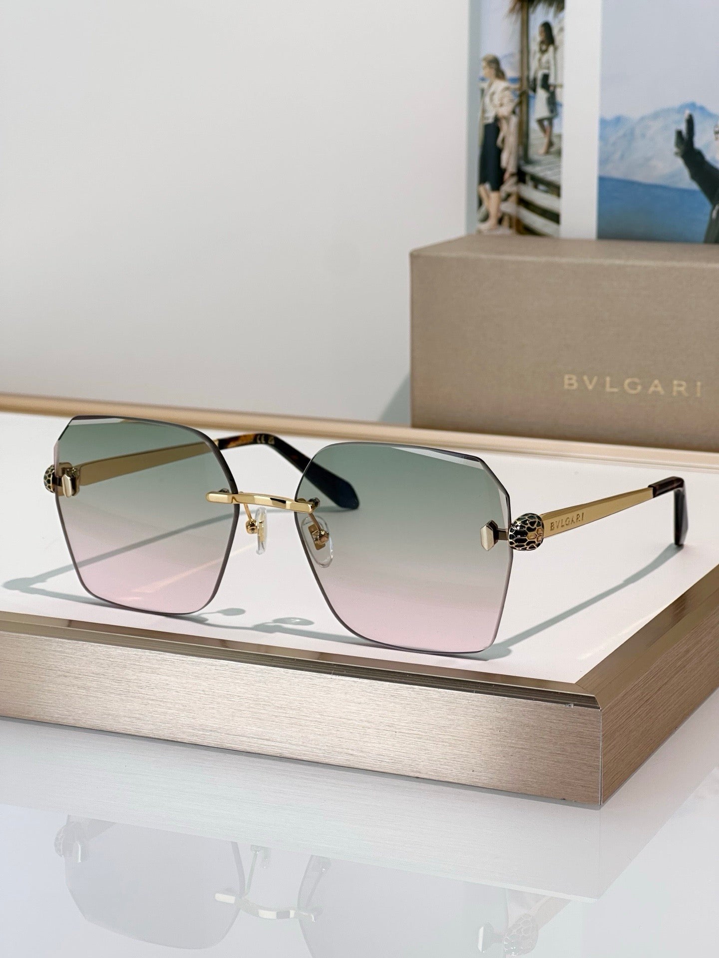 BVLGARI Bvlgari Serpenti Forever BV 40066U Sunglasses ✨ - onlinechics.com