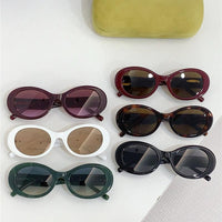 Gucci Oval Round Frame GG1587S Women's Sunglasses ✨