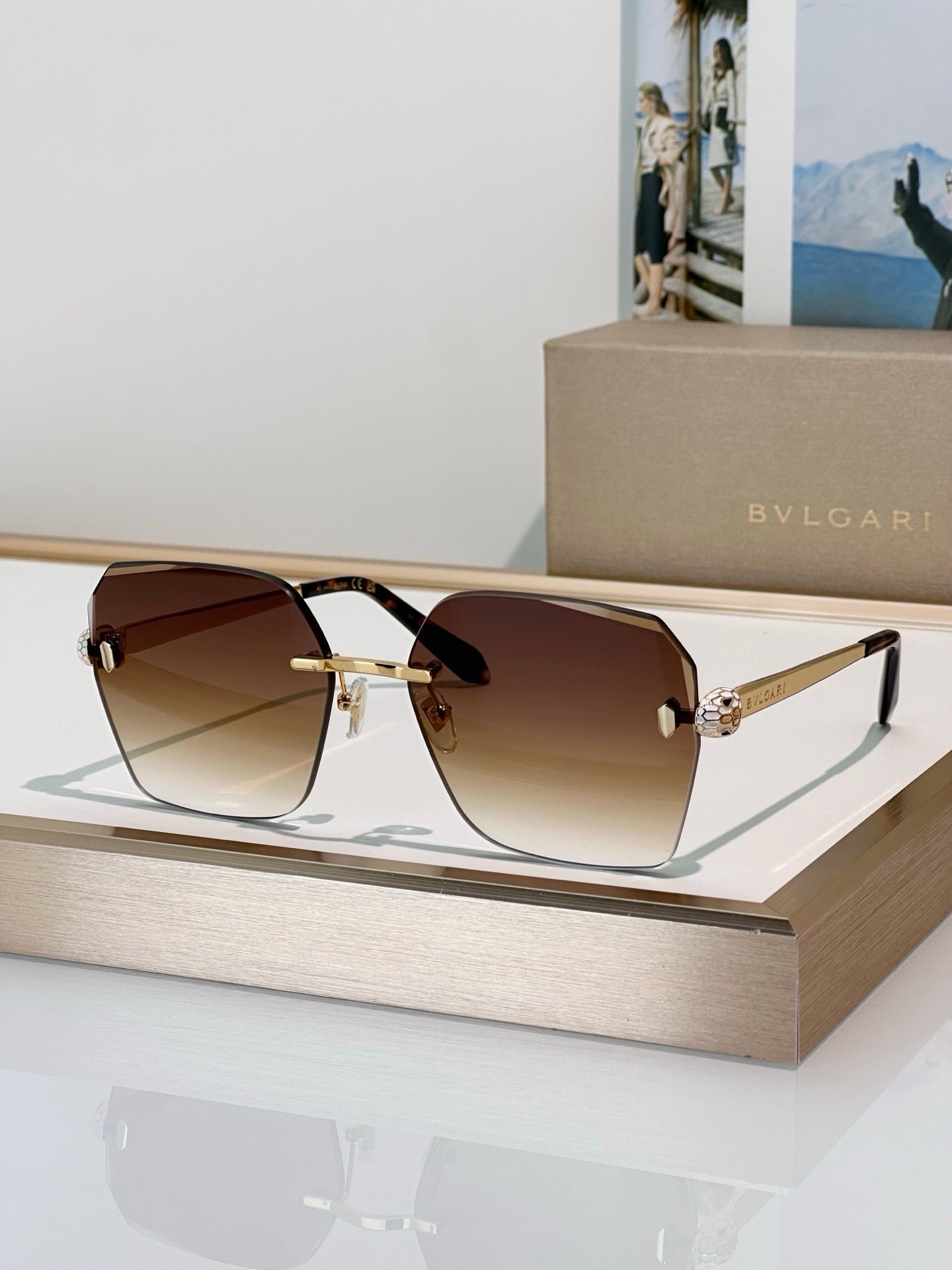 BVLGARI Bvlgari Serpenti Forever BV 40066U Sunglasses ✨ - onlinechics.com