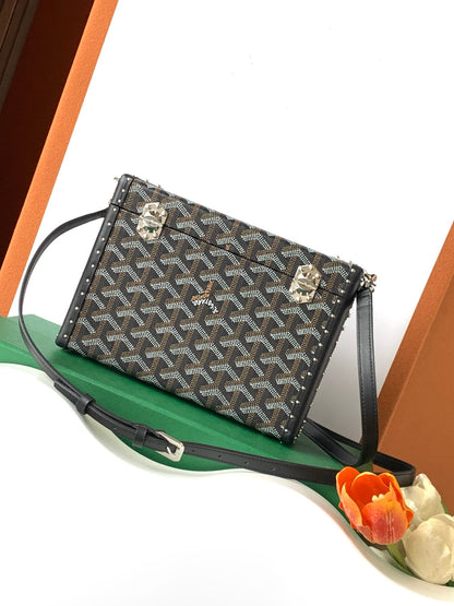 Goyard Cassette Trunk Strap Bag - 11 Available Colors ✨ - onlinechics.com