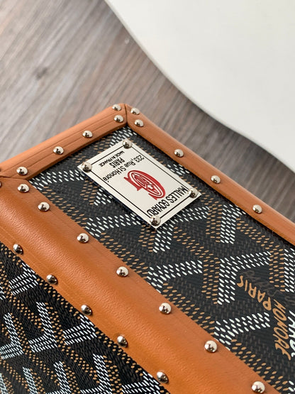 Goyard Cassette Trunk Strap Bag - 11 Available Colors ✨ - onlinechics.com