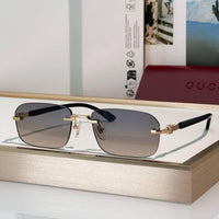 Gucci GG1221S Rimless  Unisex Sunglasses ✨